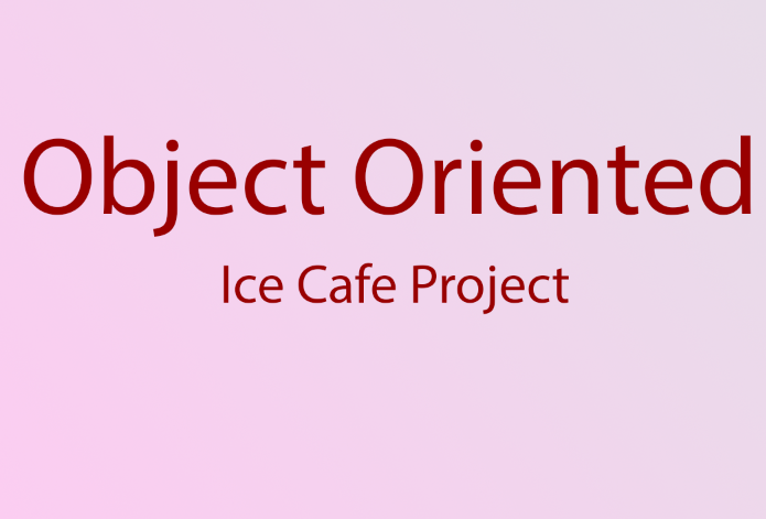 Ice Cafe Project